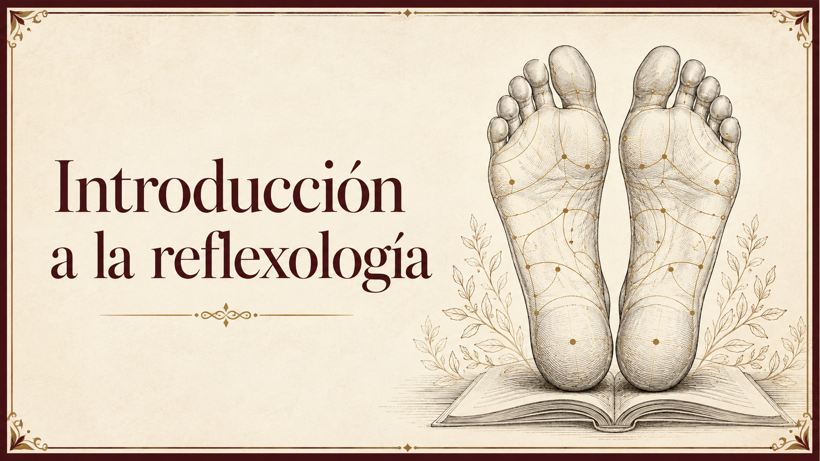 Bienvenidos al curso Introducción a la reflexología. A lo largo de esta formación conoceremos sus fundamentos, principales zonas reflejas y técnicas básicas de aplicación. Exploraremos cómo esta práctica complementaria puede favorecer la relajación y el bienestar general, siempre desde un enfoque responsable, consciente y respetuoso.